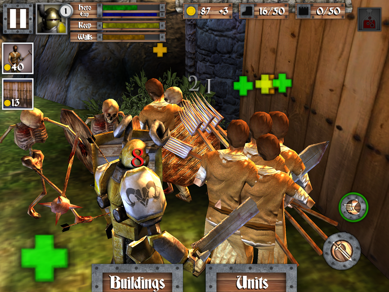 Illustration for article titled Heroes, Castles, And One Janky Tower Defense Game
